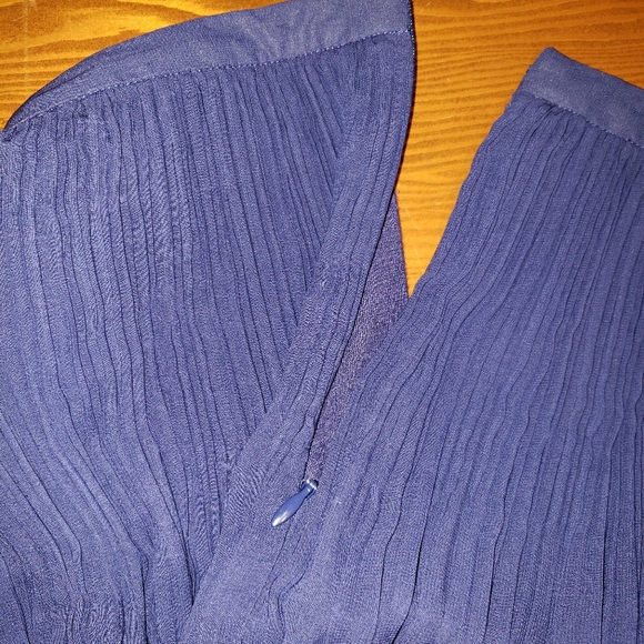 Sandwich light pleated skirt blue - Picture 4 of 4